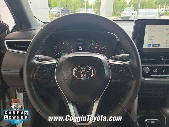 used 2024 Toyota Corolla Cross Hybrid car, priced at $31,782