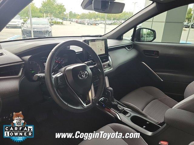 used 2024 Toyota Corolla Cross Hybrid car, priced at $31,782