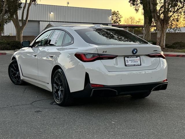 used 2023 BMW i4 Gran Coupe car, priced at $38,000