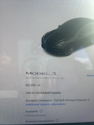 used 2021 Tesla Model 3 car, priced at $21,800