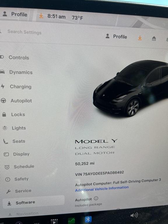 used 2023 Tesla Model Y car, priced at $28,400