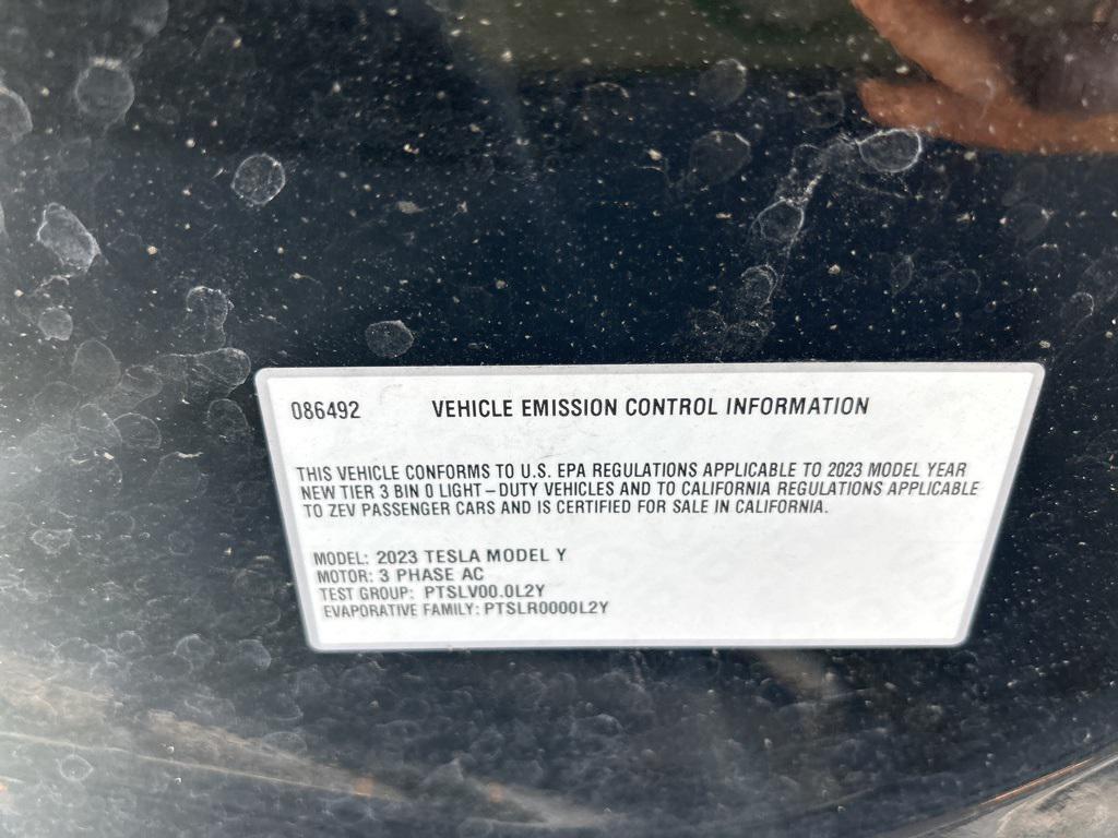 used 2023 Tesla Model Y car, priced at $28,400