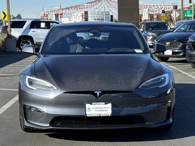 used 2021 Tesla Model S car, priced at $58,000