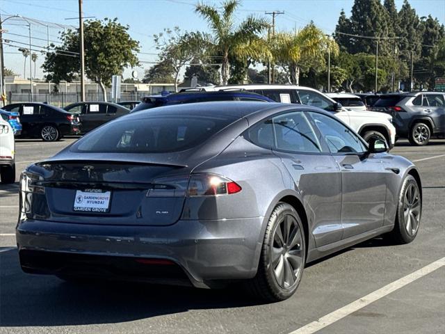 used 2021 Tesla Model S car, priced at $58,000