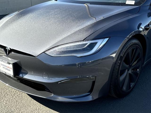 used 2021 Tesla Model S car, priced at $58,000