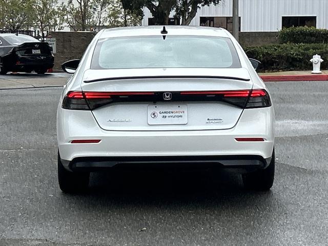 used 2023 Honda Accord Hybrid car, priced at $27,890