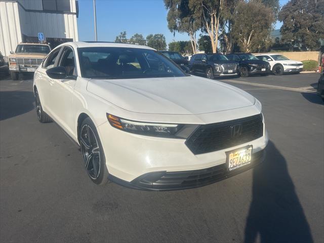 used 2023 Honda Accord Hybrid car, priced at $31,242