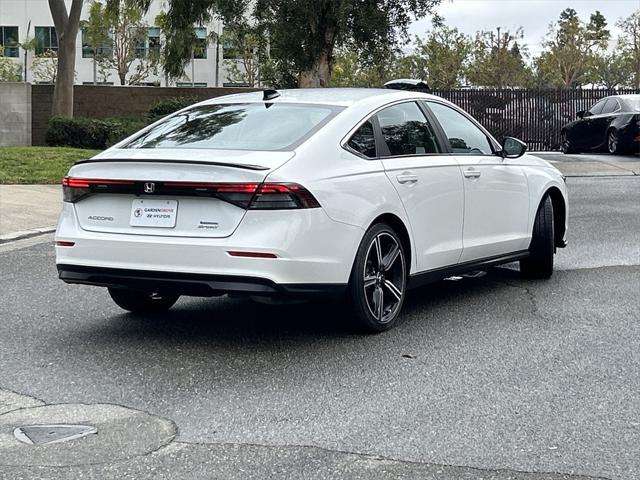 used 2023 Honda Accord Hybrid car, priced at $27,890