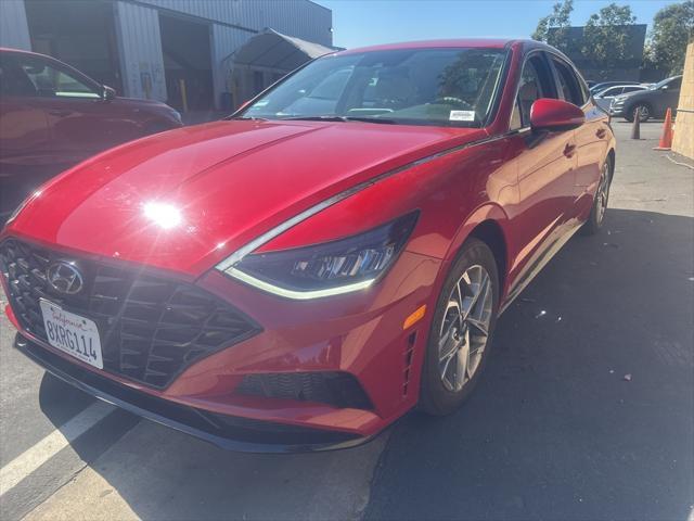 used 2021 Hyundai Sonata car, priced at $19,520