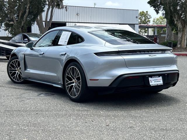 used 2021 Porsche Taycan car, priced at $54,000
