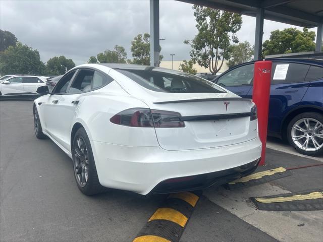 used 2021 Tesla Model S car, priced at $57,700
