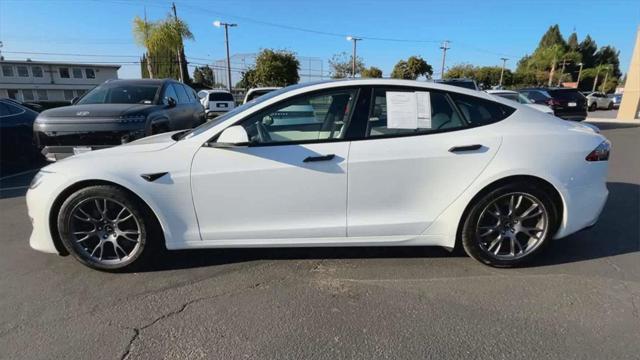 used 2021 Tesla Model S car, priced at $56,800