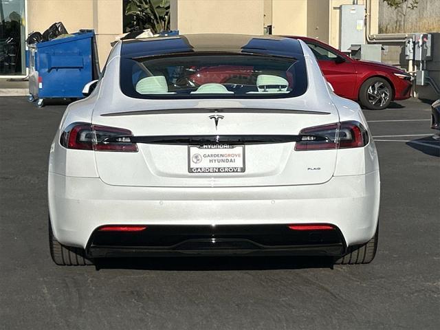 used 2021 Tesla Model S car, priced at $56,800