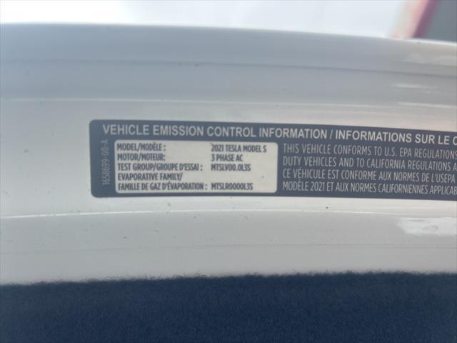 used 2021 Tesla Model S car, priced at $57,700