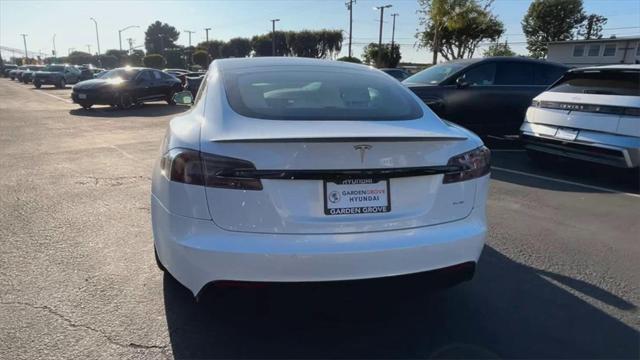 used 2021 Tesla Model S car, priced at $56,800