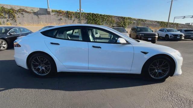 used 2021 Tesla Model S car, priced at $56,800