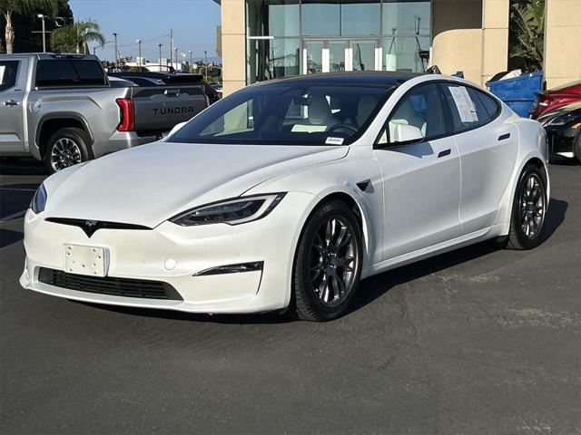 used 2021 Tesla Model S car, priced at $56,800