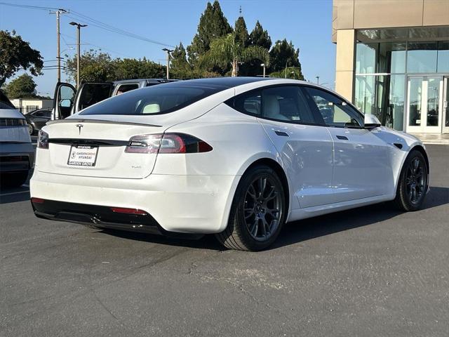 used 2021 Tesla Model S car, priced at $56,800