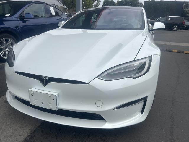 used 2021 Tesla Model S car, priced at $57,700