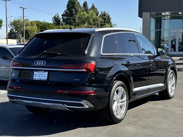 used 2021 Audi Q7 car, priced at $29,000