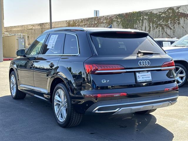 used 2021 Audi Q7 car, priced at $29,000