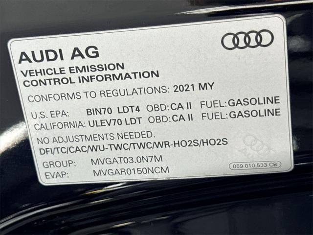 used 2021 Audi Q7 car, priced at $29,000