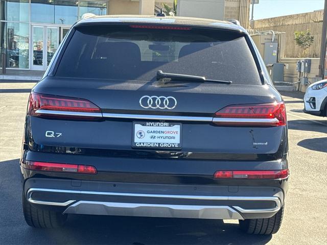 used 2021 Audi Q7 car, priced at $29,000