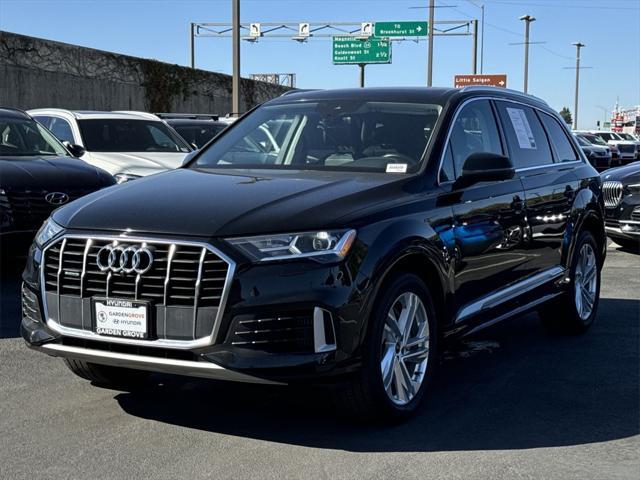 used 2021 Audi Q7 car, priced at $29,000