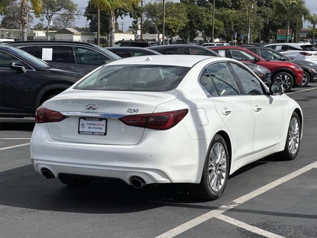 used 2021 INFINITI Q50 car, priced at $22,985