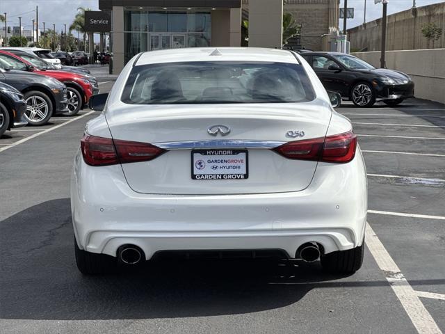 used 2021 INFINITI Q50 car, priced at $22,985