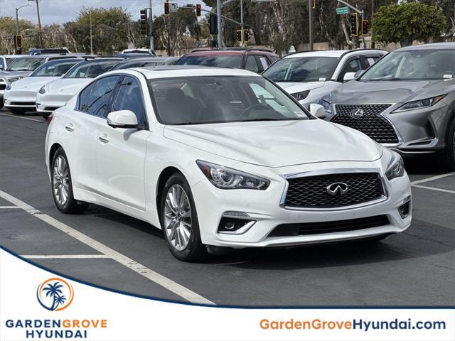 used 2021 INFINITI Q50 car, priced at $22,985