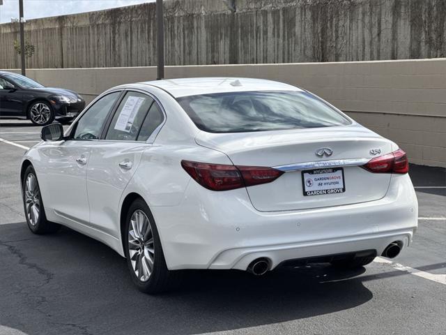 used 2021 INFINITI Q50 car, priced at $22,985