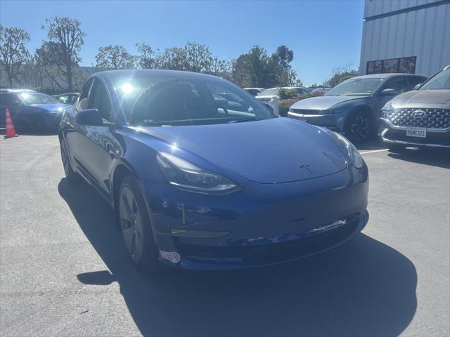 used 2023 Tesla Model 3 car, priced at $26,176