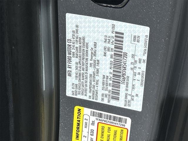 used 2024 Ford Mustang car, priced at $45,825