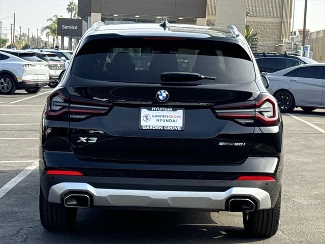 used 2022 BMW X3 car, priced at $28,900