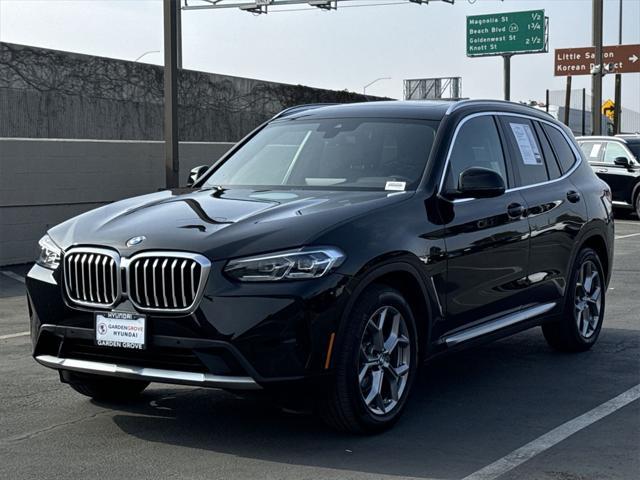 used 2022 BMW X3 car, priced at $28,900