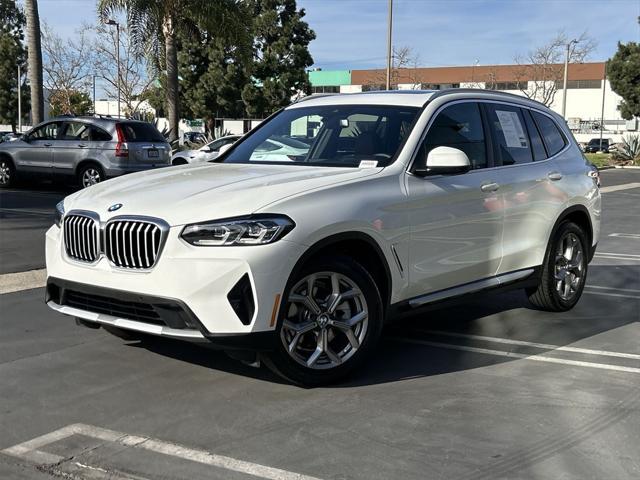 used 2022 BMW X3 car, priced at $34,200