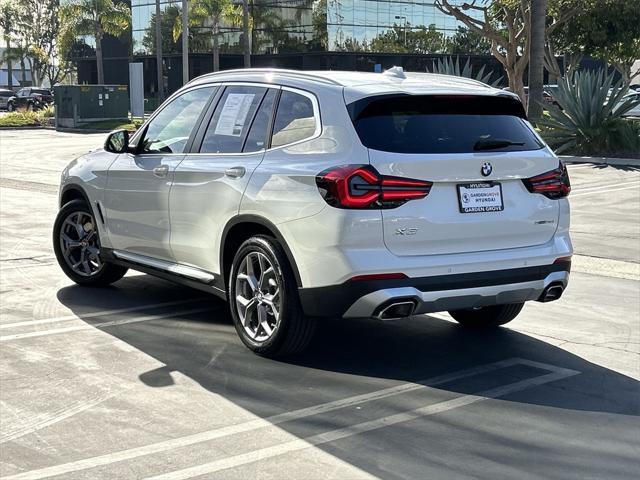 used 2022 BMW X3 car, priced at $34,200