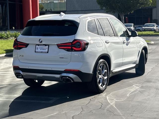 used 2022 BMW X3 car, priced at $34,200