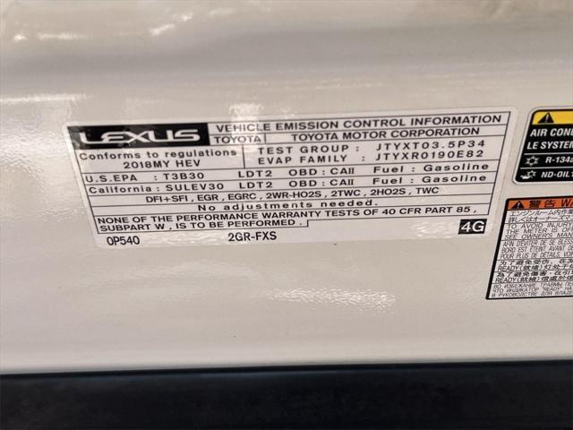 used 2018 Lexus RX 450h car, priced at $31,000