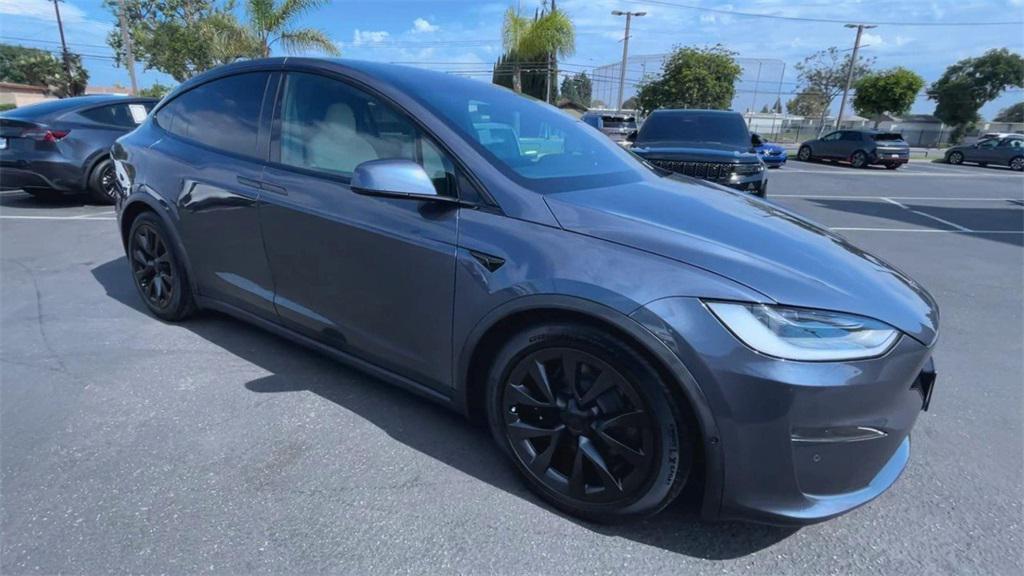 used 2022 Tesla Model X car, priced at $52,755
