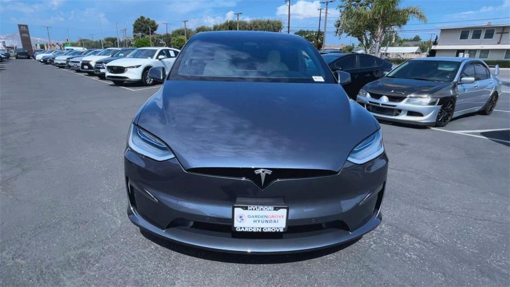 used 2022 Tesla Model X car, priced at $52,755