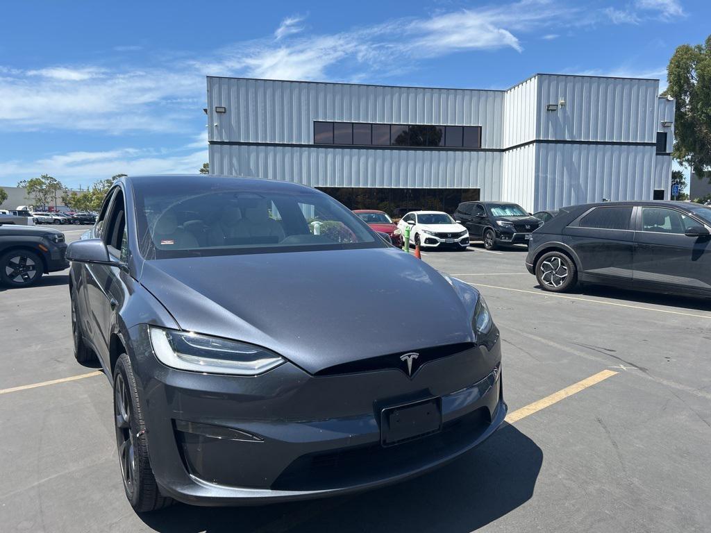 used 2022 Tesla Model X car, priced at $52,995