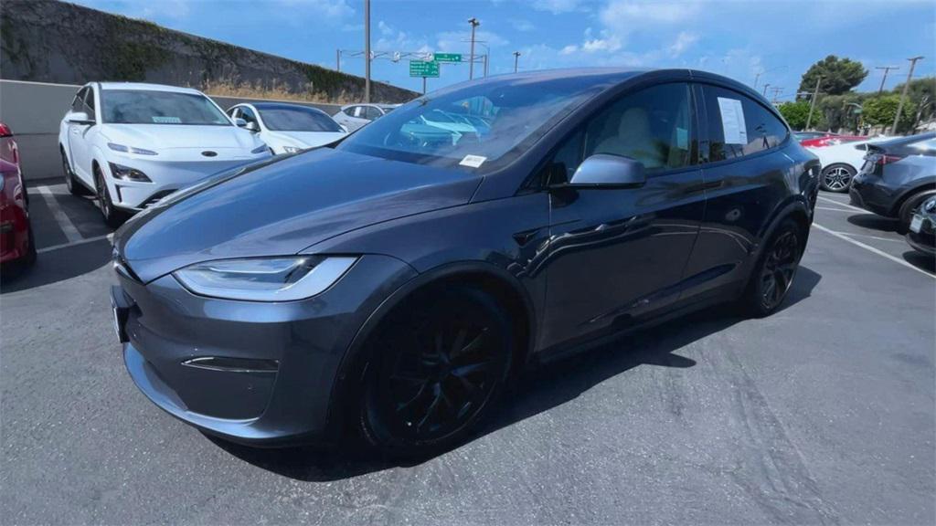 used 2022 Tesla Model X car, priced at $52,755