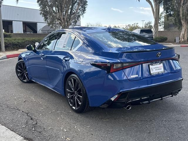 used 2021 Lexus IS 350 car, priced at $39,934