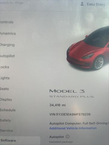 used 2021 Tesla Model 3 car, priced at $23,500