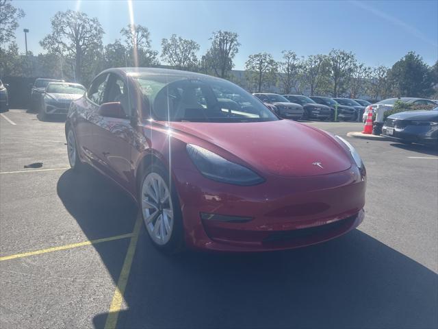 used 2021 Tesla Model 3 car, priced at $23,500