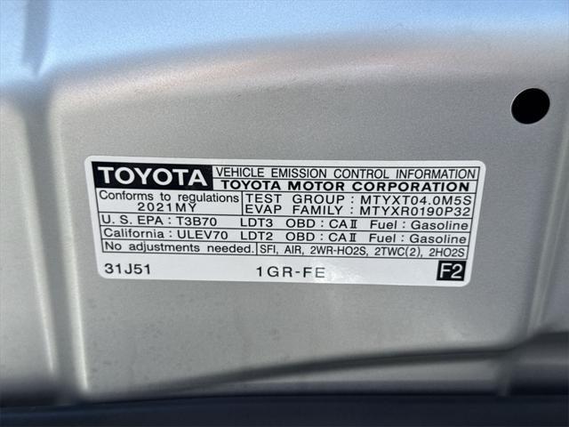 used 2021 Toyota 4Runner car, priced at $30,500