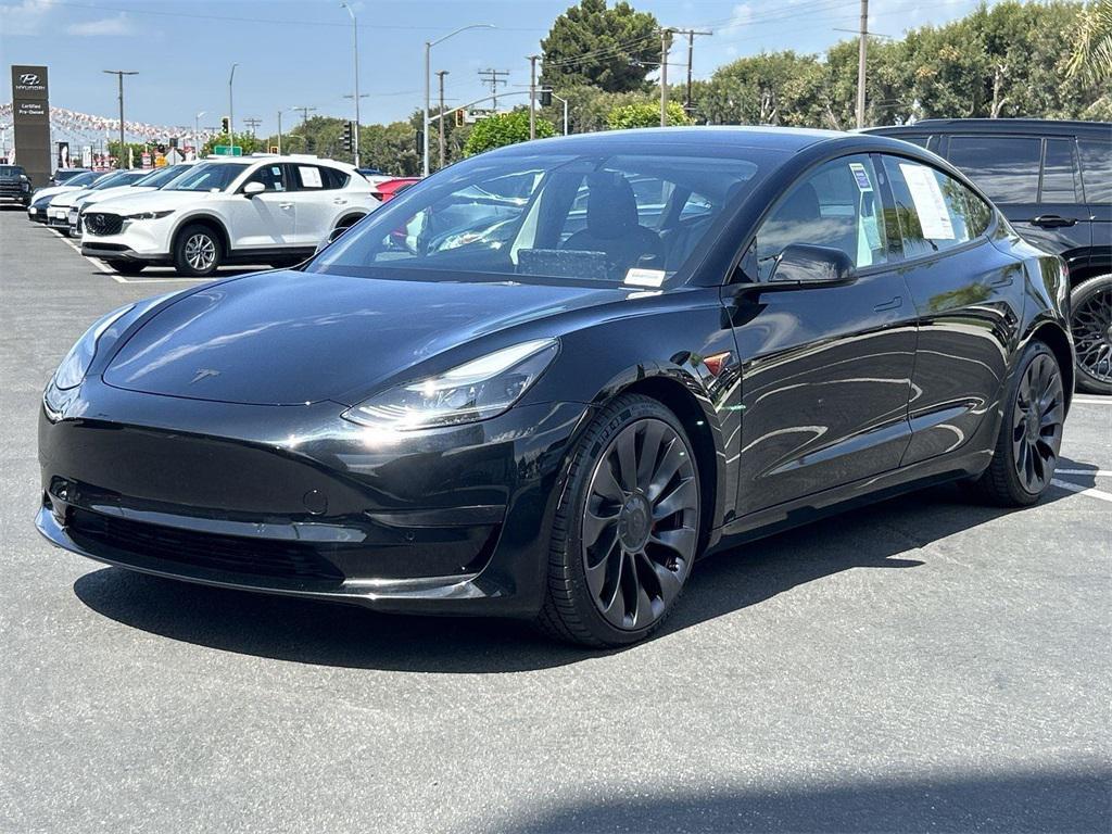 used 2022 Tesla Model 3 car, priced at $26,695