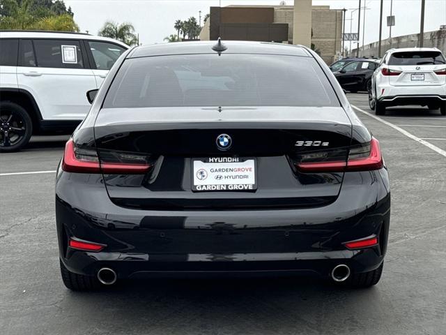 used 2022 BMW 330e car, priced at $26,199